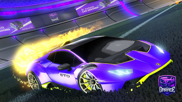 A Rocket League car design from sim0n_048