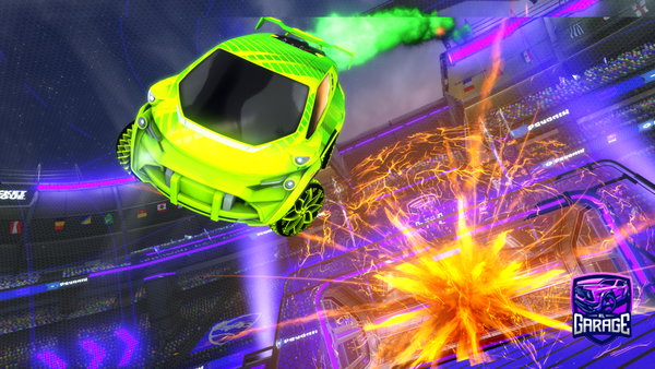 A Rocket League car design from sandrsis