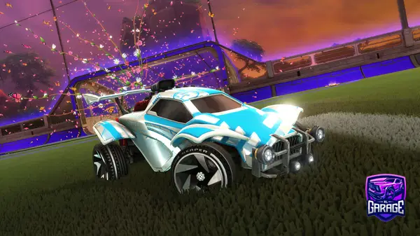 A Rocket League car design from W00d13S154321