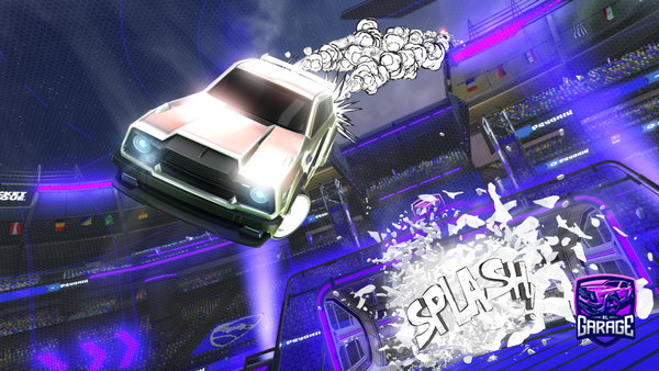 A Rocket League car design from Kurux