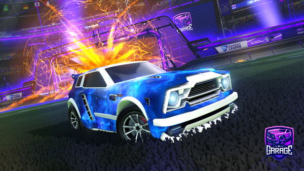A Rocket League car design from Diamant_tiag