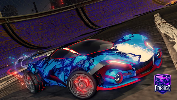 A Rocket League car design from LivingLegend921