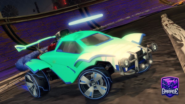 A Rocket League car design from supervic005