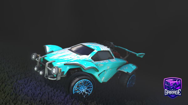 A Rocket League car design from juliu287go