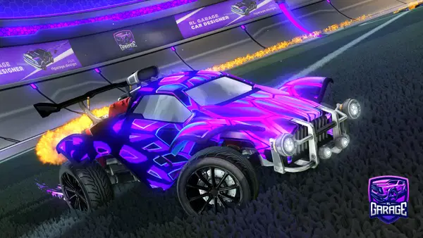 A Rocket League car design from Nixk301