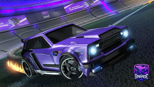 A Rocket League car design from KingLogan