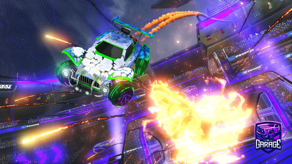 A Rocket League car design from adrianbartekde