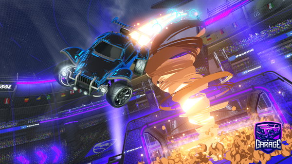 A Rocket League car design from blpuffy