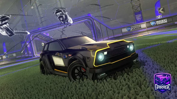 A Rocket League car design from Leow_69