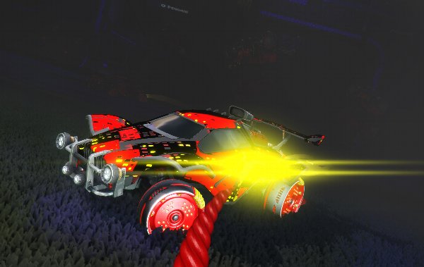 A Rocket League car design from ChappyDaBoi3