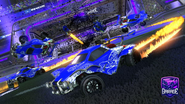 A Rocket League car design from hardstuckrn