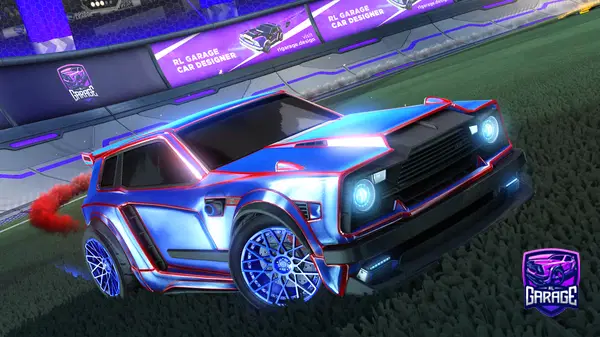 A Rocket League car design from Skizzly