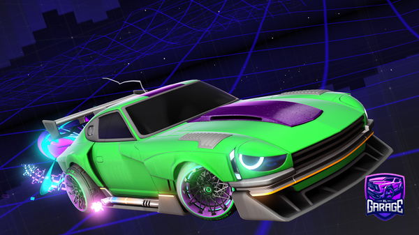 A Rocket League car design from Larythefairy
