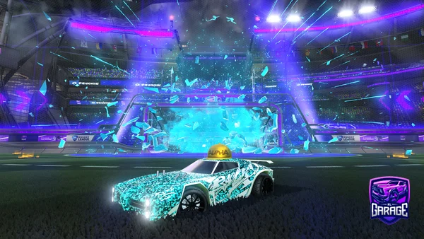 A Rocket League car design from Hauta2011