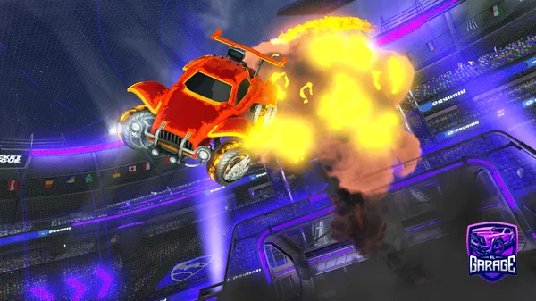 A Rocket League car design from MoldyTile