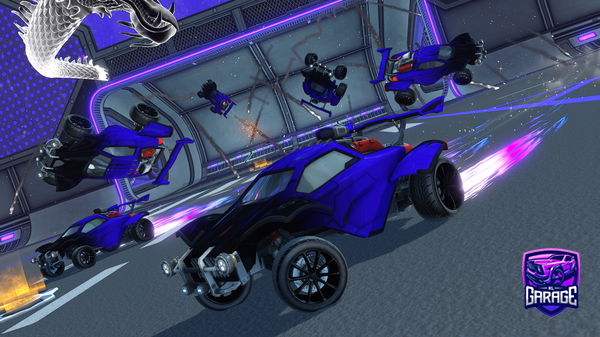 A Rocket League car design from Kay_Muzly