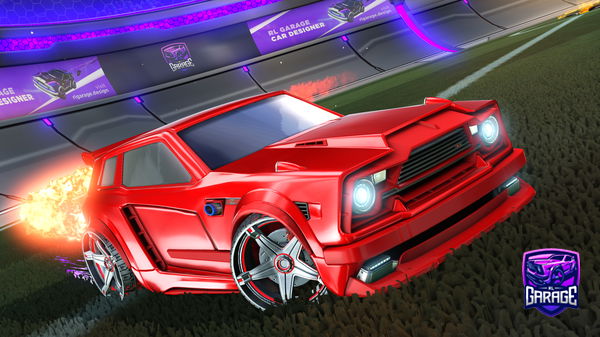 A Rocket League car design from ChumliiDoItBIG