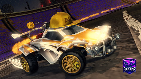 A Rocket League car design from DomCsupka