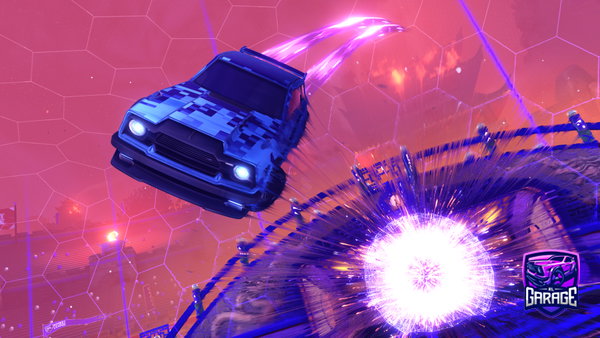 A Rocket League car design from TrollxyFN