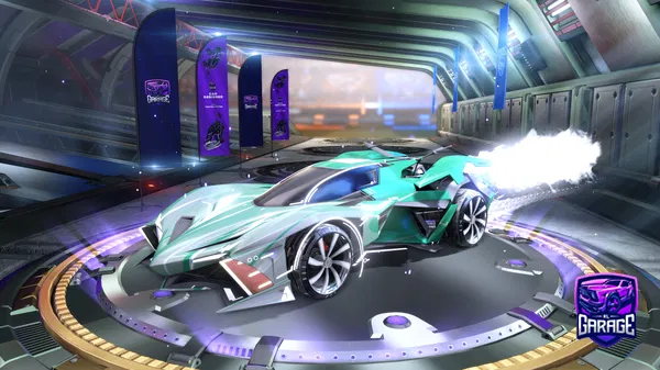 A Rocket League car design from zwg22