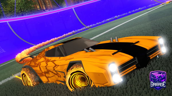 A Rocket League car design from Peio_xtu11