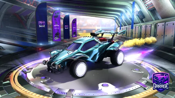 A Rocket League car design from Q-Il0-