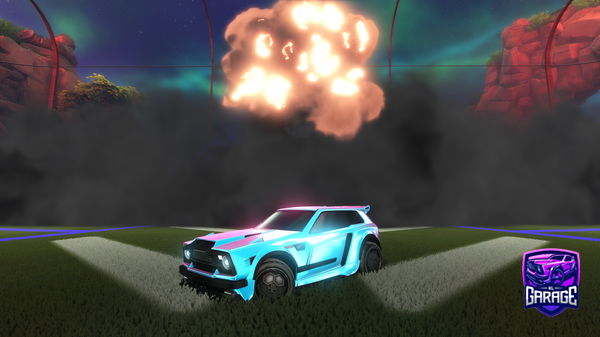 A Rocket League car design from willarcs135