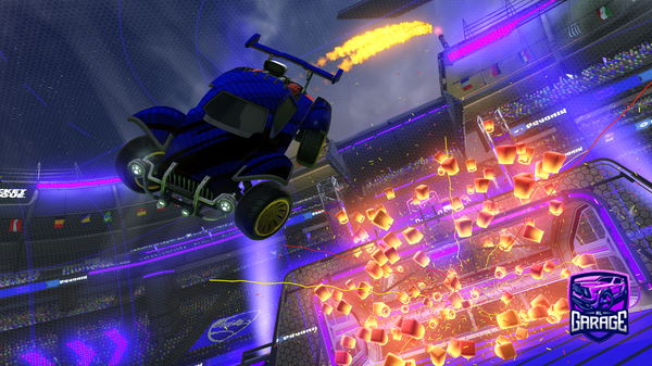 A Rocket League car design from Hghfjchhgg