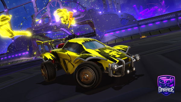 A Rocket League car design from Foo