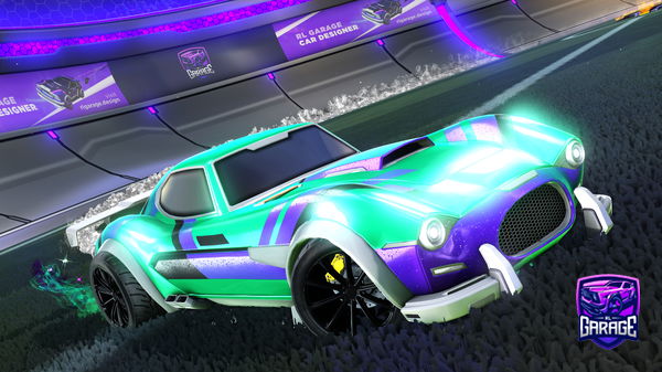 A Rocket League car design from albiboy29