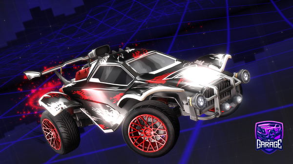 A Rocket League car design from LucasPut