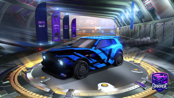 A Rocket League car design from waterGlaciator10