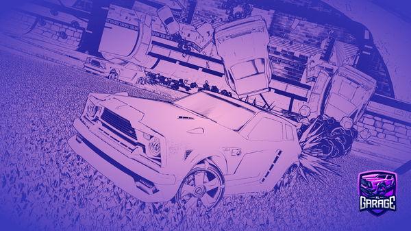 A Rocket League car design from Shooteo2313