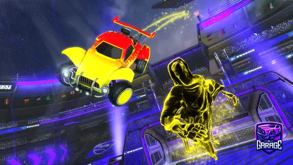 A Rocket League car design from Fhhfu