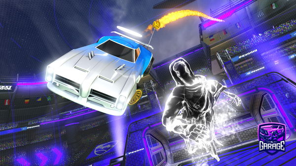 A Rocket League car design from infinyty