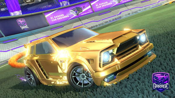 A Rocket League car design from Billybear9