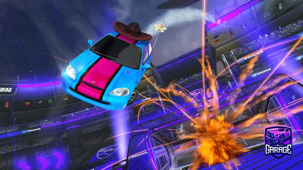 A Rocket League car design from Pashiqi