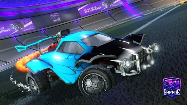 A Rocket League car design from Kix73