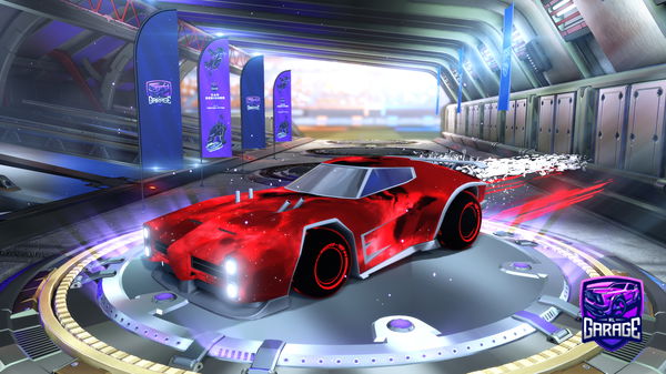 A Rocket League car design from ExtremeHun99