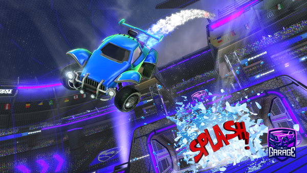 A Rocket League car design from C_Cozmo