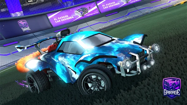 A Rocket League car design from we-just