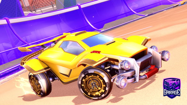 A Rocket League car design from Chill19