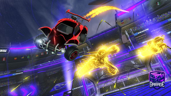 A Rocket League car design from Hghfjchhgg