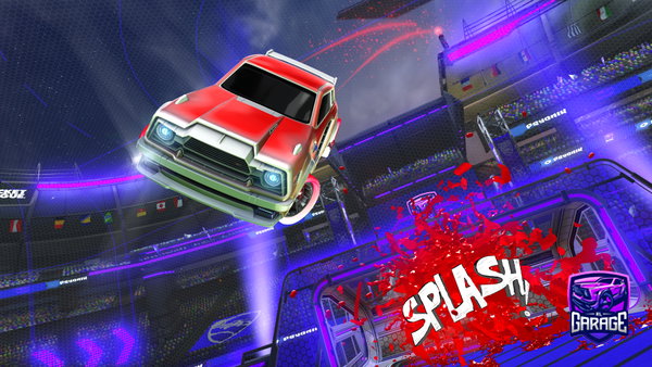 A Rocket League car design from Plssssslemmeplay