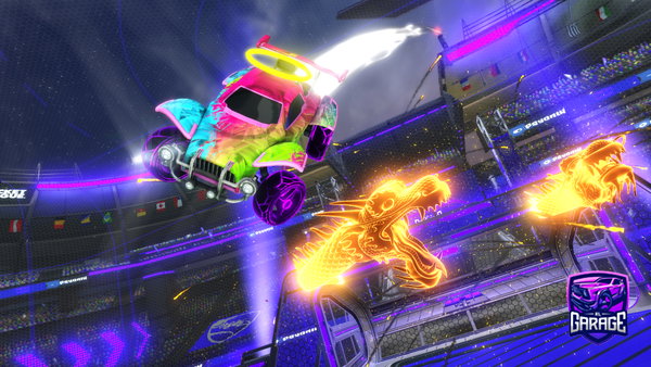 A Rocket League car design from trax_1p