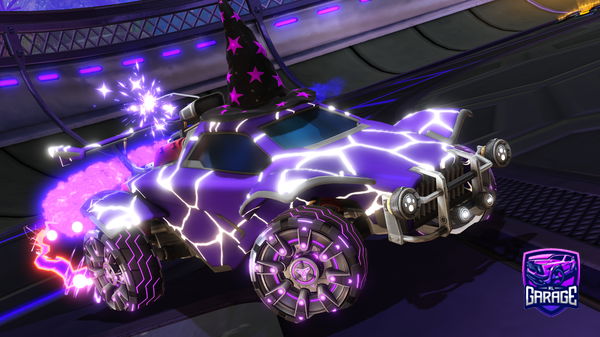 A Rocket League car design from hazardkill723