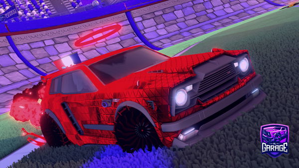 A Rocket League car design from ItsErrex