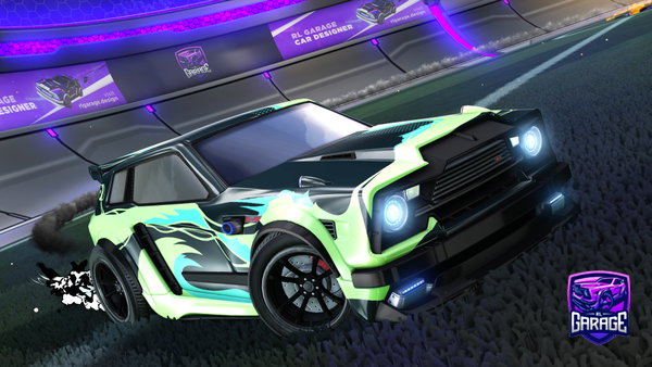 A Rocket League car design from mrstrong_man