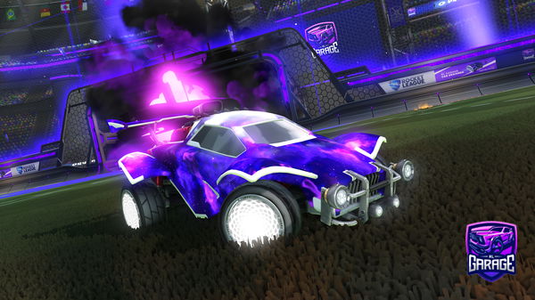 A Rocket League car design from Yoastytoasty