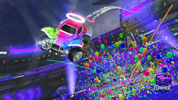 A Rocket League car design from xIllII-XeroX-IIl